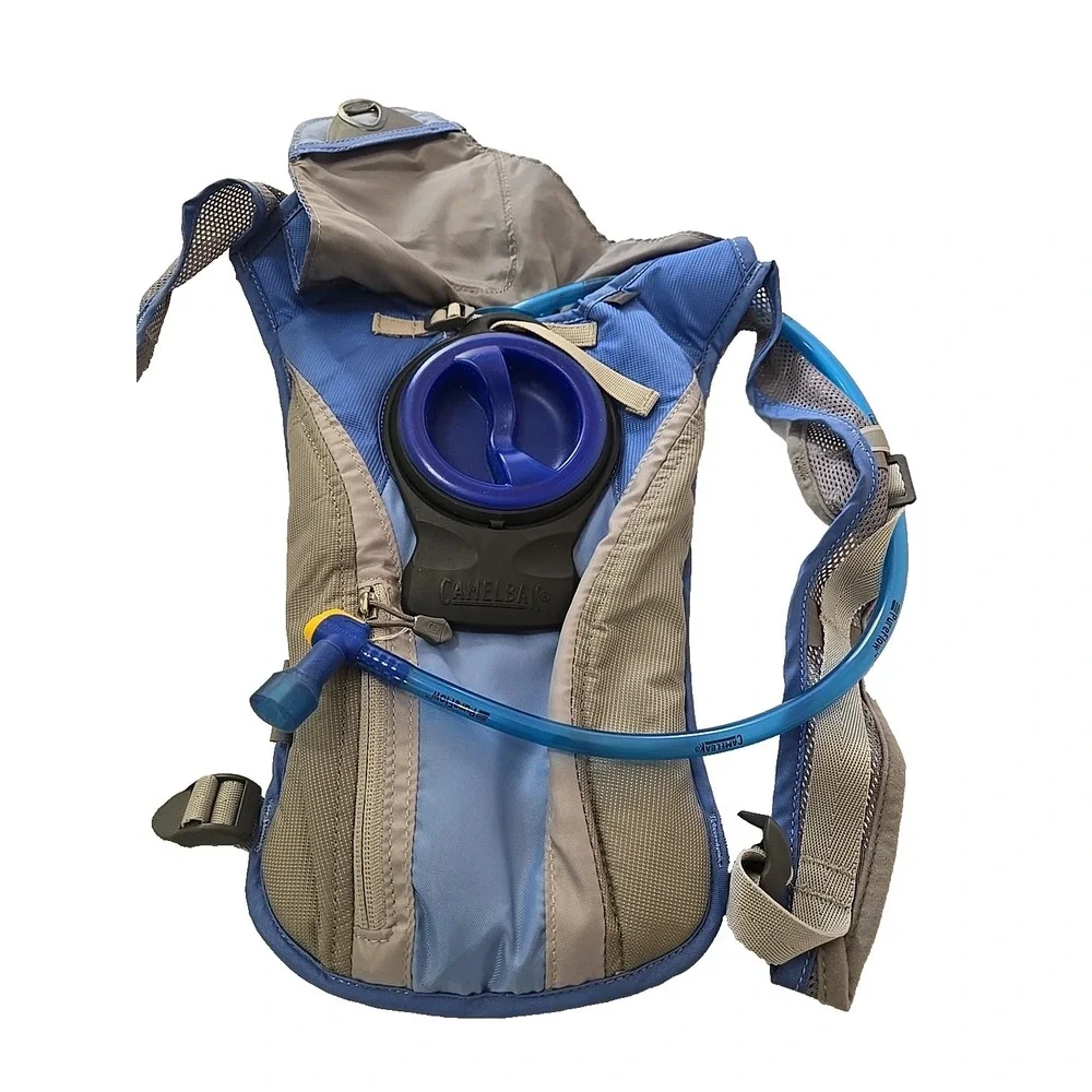 CamelBak Charm Hydration Pack 1.5L 50oz Blue Lightweight Hiking Backpack Kids L